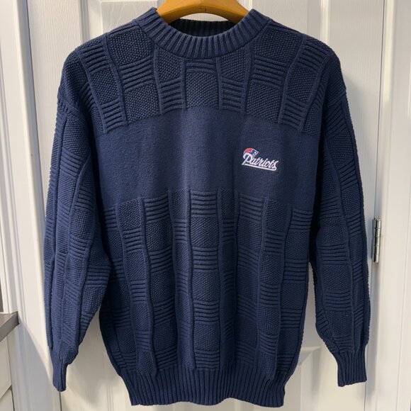 Vintage New England Patriots Antigua Sports Crewneck Sweater Made in USA Size XL - Picture 6 of 6